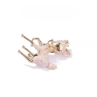 Simple Style Deer Alloy Enamel Women'S Brooches