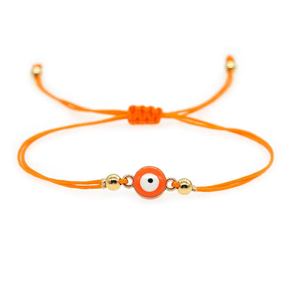Simple Style Devil'S Eye Alloy Rope Wholesale Bracelets