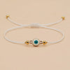 Simple Style Devil'S Eye Alloy Rope Wholesale Bracelets