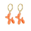 Simple Style Dog Alloy Plating Women'S Earrings 1 Pair