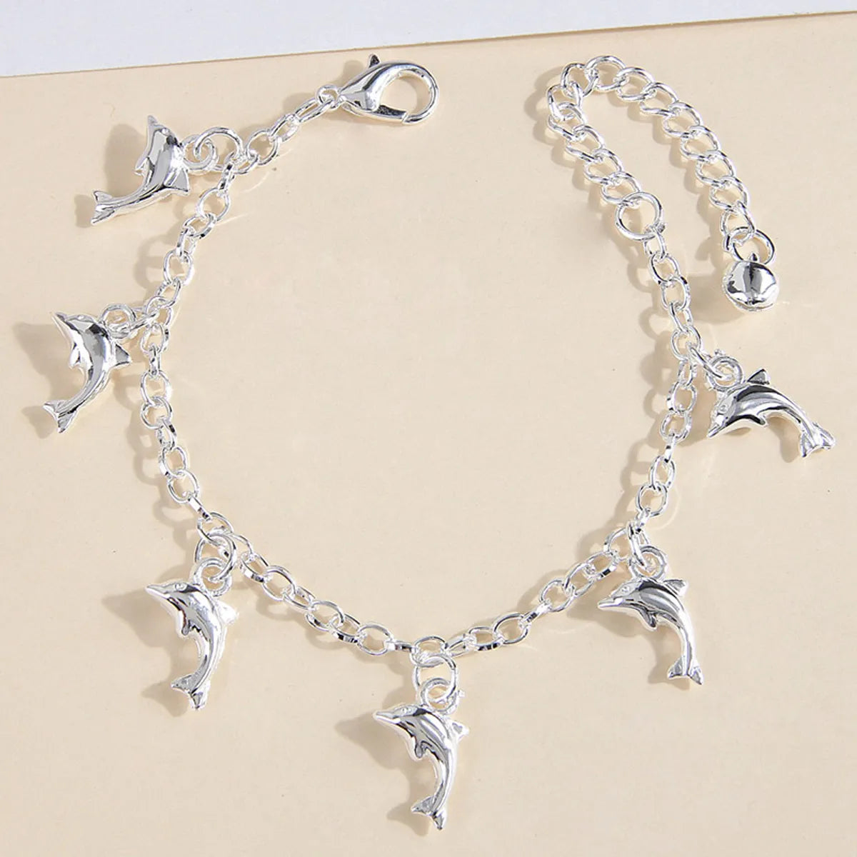 Simple Style Dolphin Alloy Wholesale Bracelets