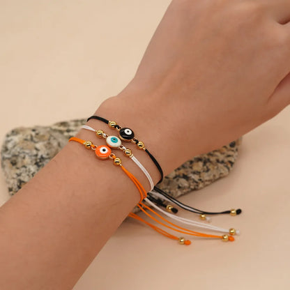 Simple Style Eye Alloy Braid Women'S Bracelets