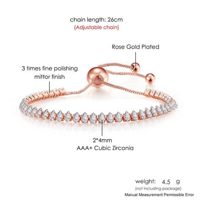 Simple Style Eye Copper Inlay Zircon Bracelets 1 Piece