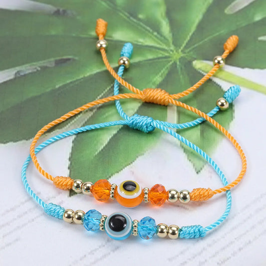 Simple Style Eye Resin Knitting Unisex Bracelets 1 Piece