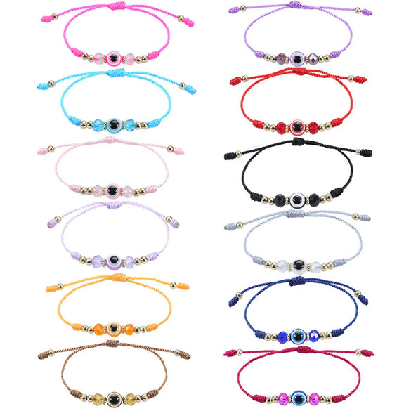 Simple Style Eye Resin Knitting Unisex Bracelets 1 Piece