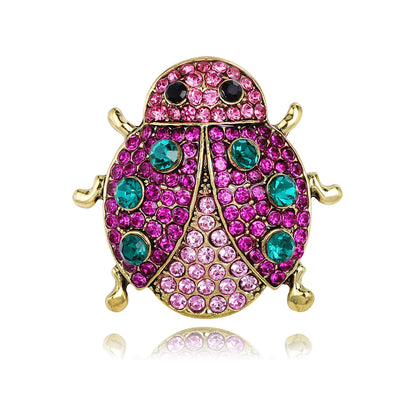 Simple Style Floral Alloy Inlay Rhinestones Women'S Brooches