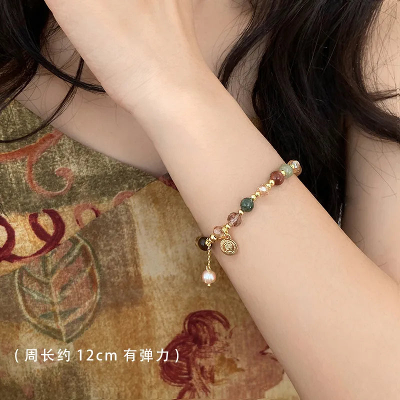 Simple Style Flower Alloy Plating Gold Plated Women'S Bracelets