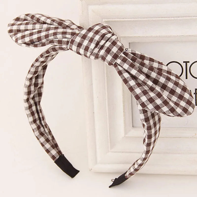 Simple Style Flower Bow Knot Twist Cloth Hair Band