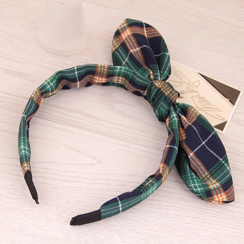 Simple Style Flower Bow Knot Twist Cloth Hair Band