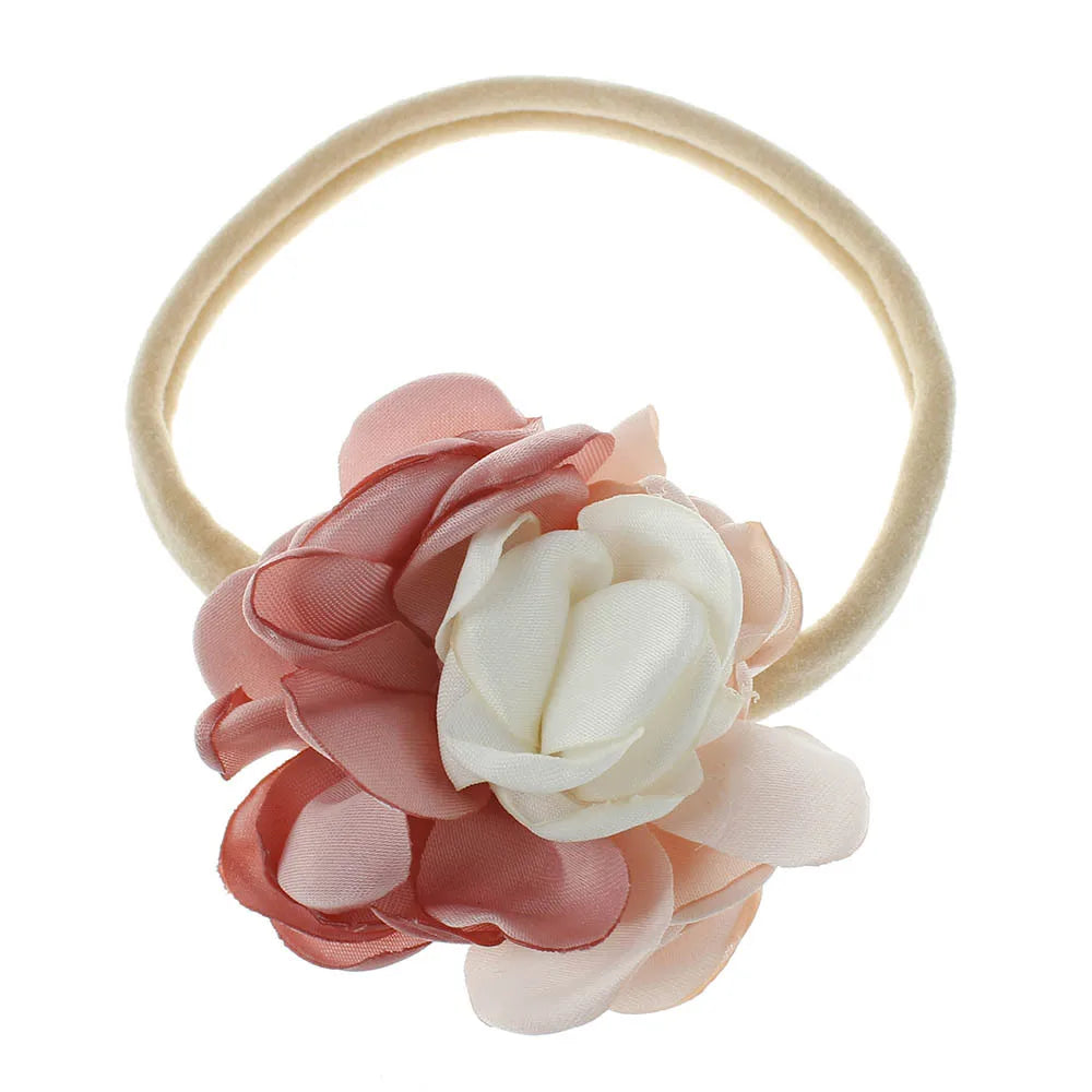 Simple Style Flower Cloth Hair Band 1 Piece