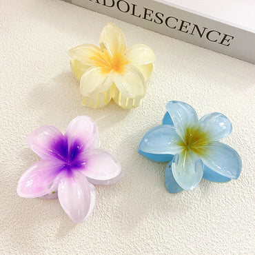 Simple Style Flower Hair Claws