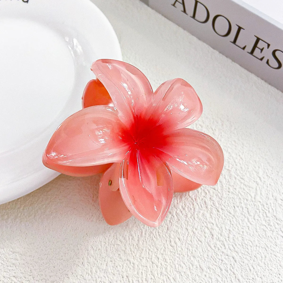 Simple Style Flower Hair Claws