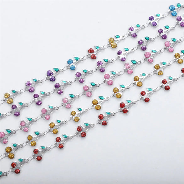 Simple Style Fruit 304 Stainless Steel Bracelets In Bulk