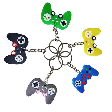 Simple Style Game Console PVC Unisex Bag Pendant Keychain