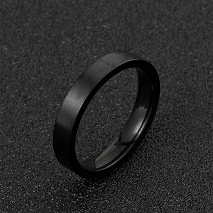 Simple Style Geometric 201 Stainless Steel Plating Unisex Rings