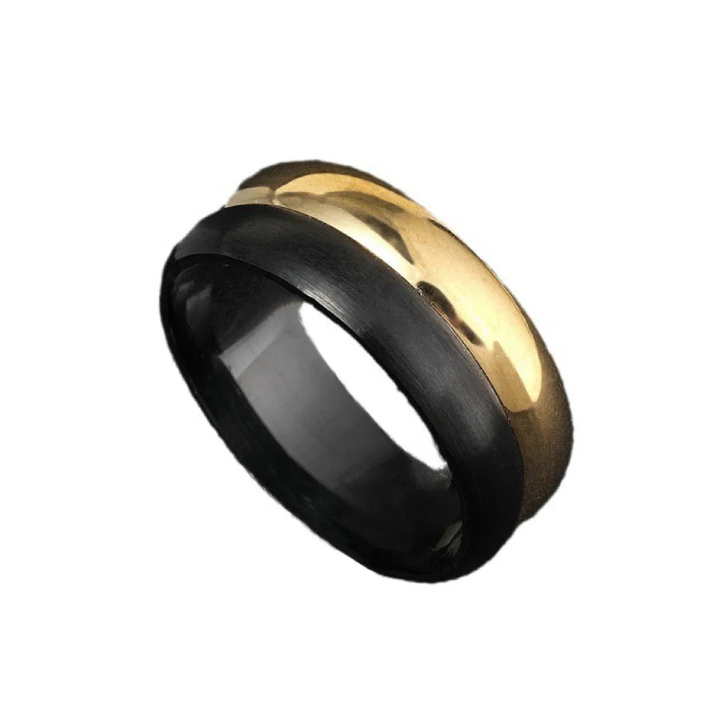 Simple Style Geometric 201 Stainless Steel Plating Unisex Rings