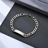 Simple Style Geometric 304 Stainless Steel Plating Unisex Bracelets Men Chain Bracelets