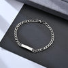 Simple Style Geometric 304 Stainless Steel Plating Unisex Bracelets Men Chain Bracelets