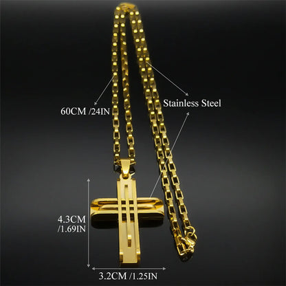 Simple Style Geometric 304 Stainless Steel Polishing Plating Unisex Pendant Necklace