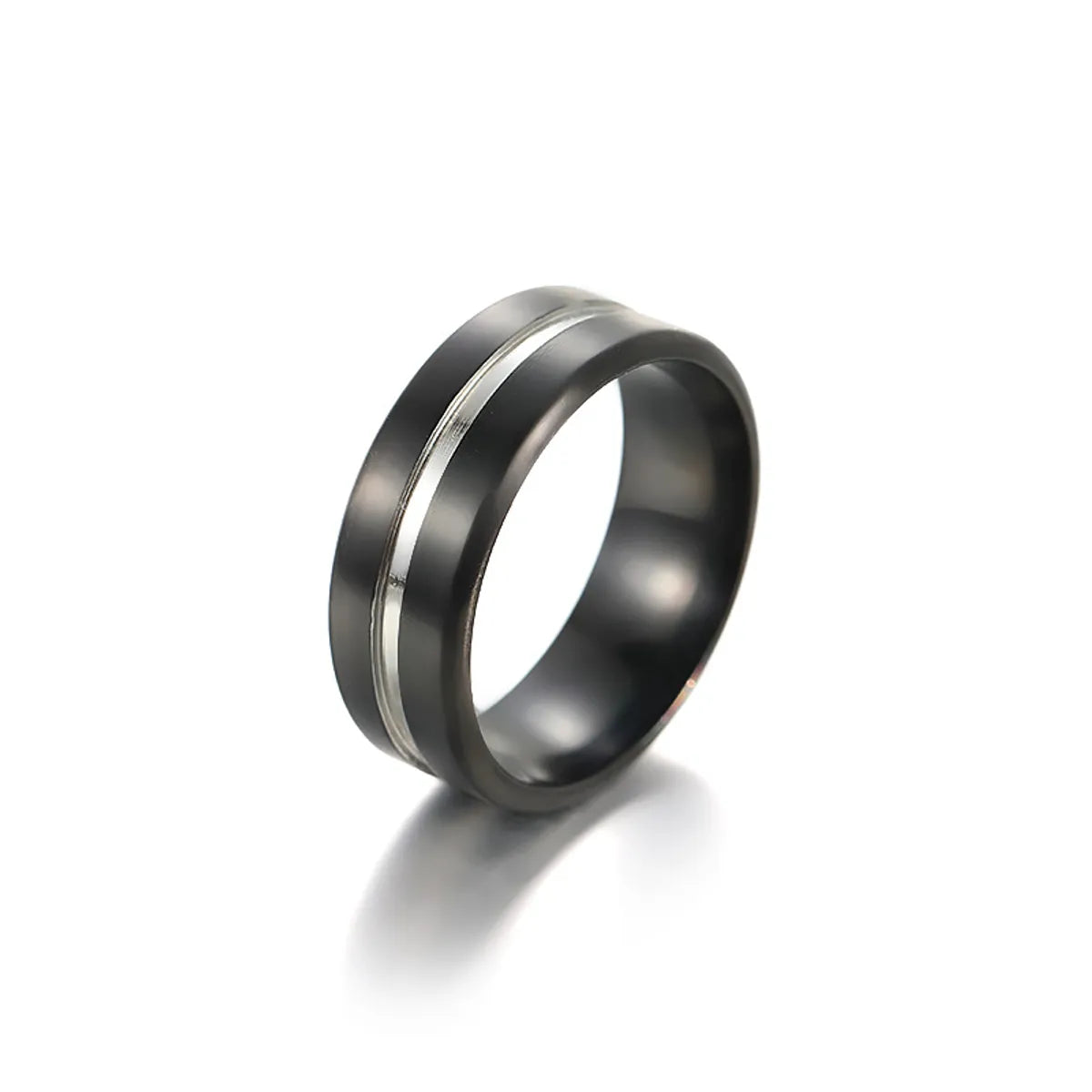 Simple Style Geometric 304 Stainless Steel Unisex Rings