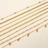 Simple Style Geometric 316L Stainless Steel  18K Gold Plated Bracelets In Bulk