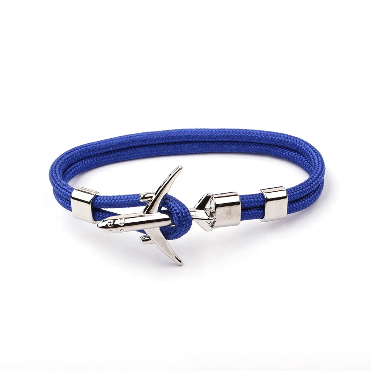 Simple Style Geometric Alloy Nylon Braid Unisex Bracelets