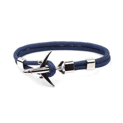 Simple Style Geometric Alloy Nylon Braid Unisex Bracelets