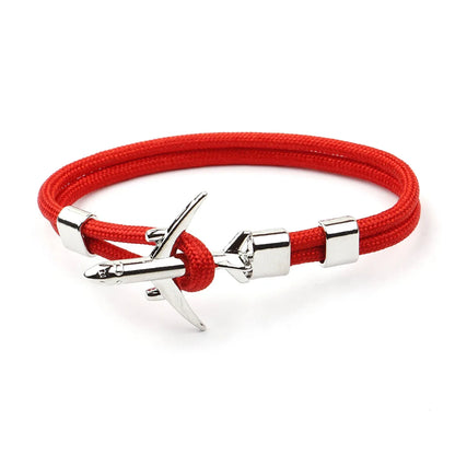 Simple Style Geometric Alloy Nylon Braid Unisex Bracelets