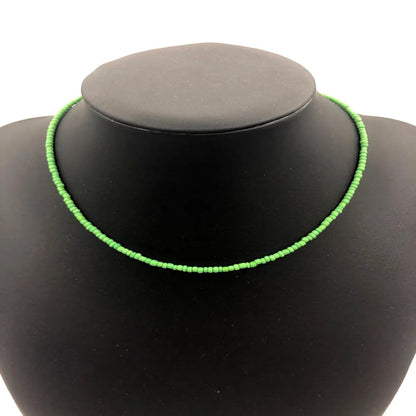 Simple Style Geometric Alloy Seed Bead Wholesale Necklace