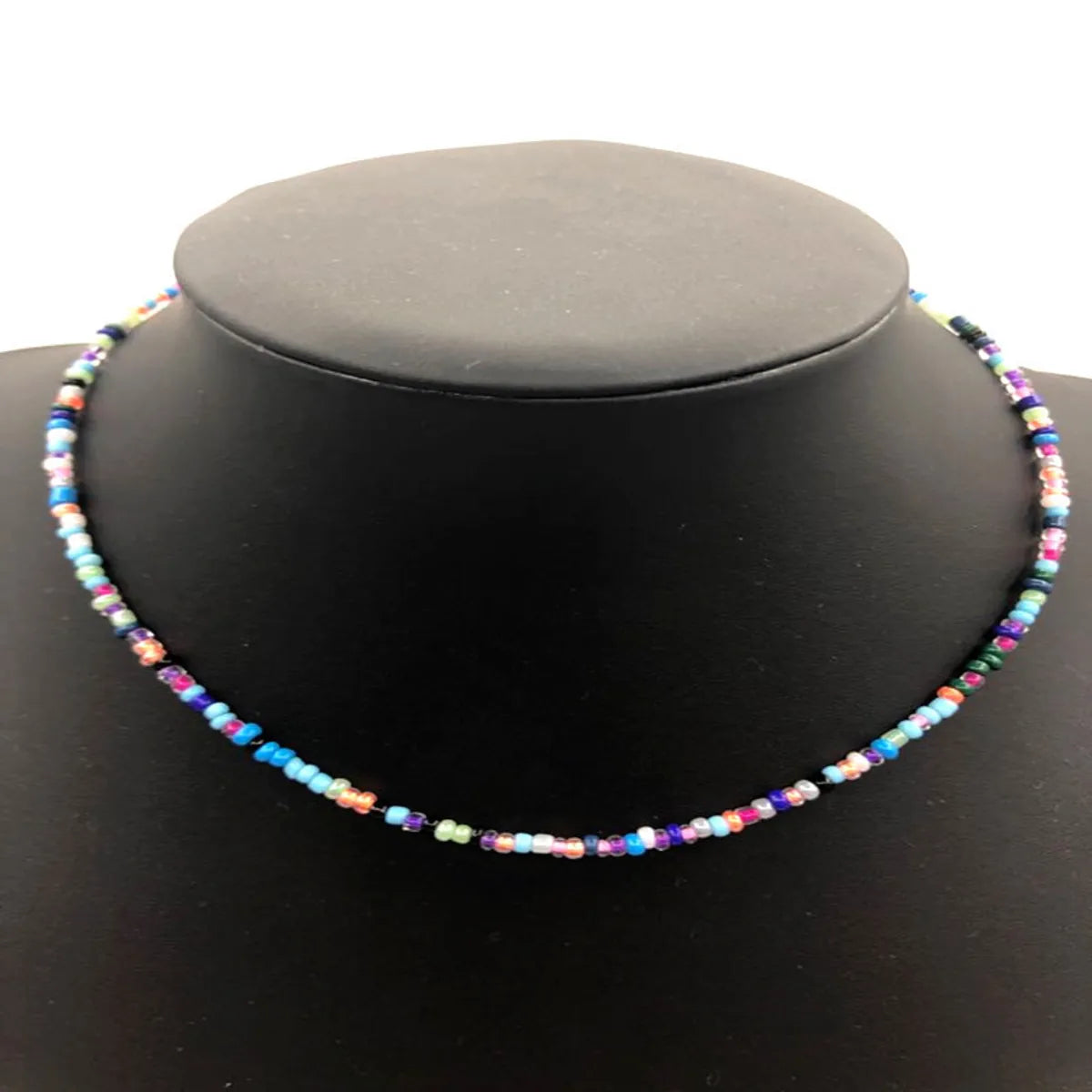 Simple Style Geometric Alloy Seed Bead Wholesale Necklace