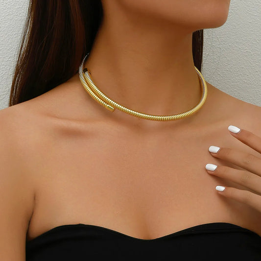 Simple Style Geometric Alloy Women'S Choker