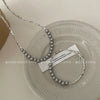 Simple Style Geometric Artificial Pearl Copper Beaded Plating Women's Necklace