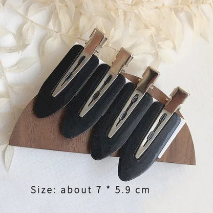 Simple Style Geometric Arylic Alloy Hair Clip 4 Piece Set