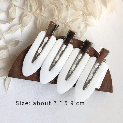 Simple Style Geometric Arylic Alloy Hair Clip 4 Piece Set