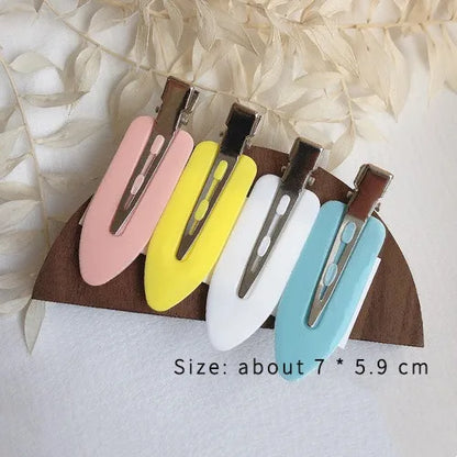 Simple Style Geometric Arylic Alloy Hair Clip 4 Piece Set