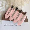 Simple Style Geometric Arylic Alloy Hair Clip 4 Piece Set