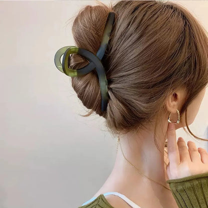 Simple Style Geometric Arylic Hair Claws