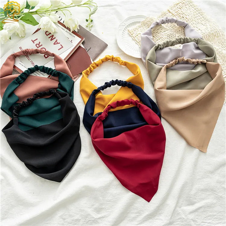 Simple Style Geometric Cloth Hair Band 1 Piece