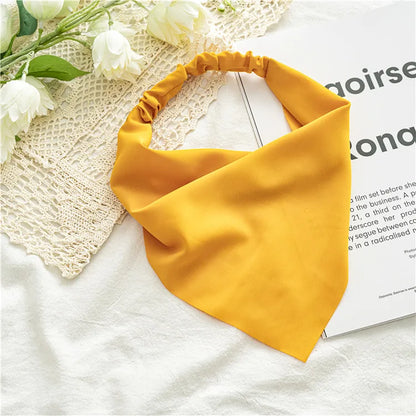 Simple Style Geometric Cloth Hair Band 1 Piece