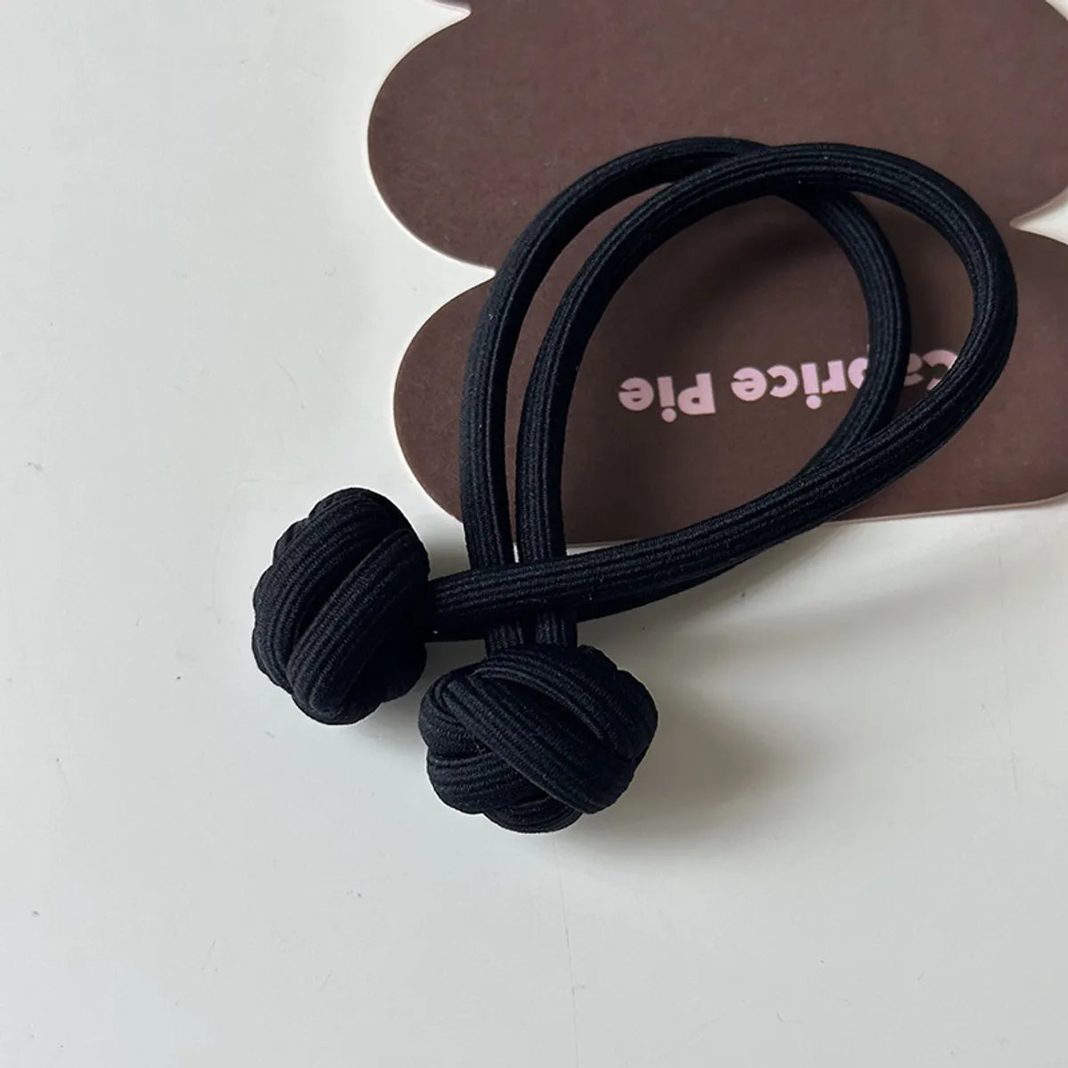 Simple Style Geometric Cloth Hair Tie