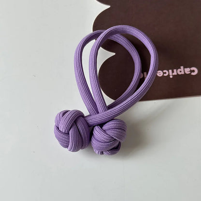 Simple Style Geometric Cloth Hair Tie