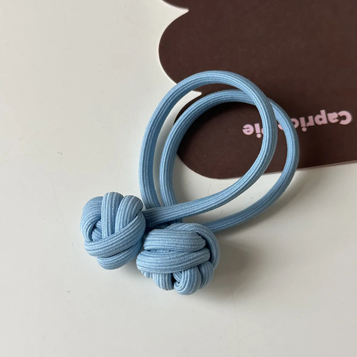 Simple Style Geometric Cloth Hair Tie