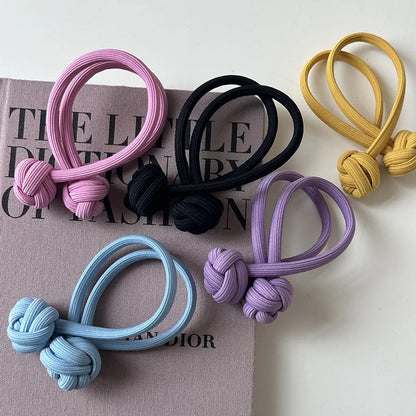 Simple Style Geometric Cloth Hair Tie