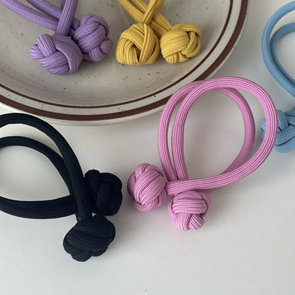 Simple Style Geometric Cloth Hair Tie