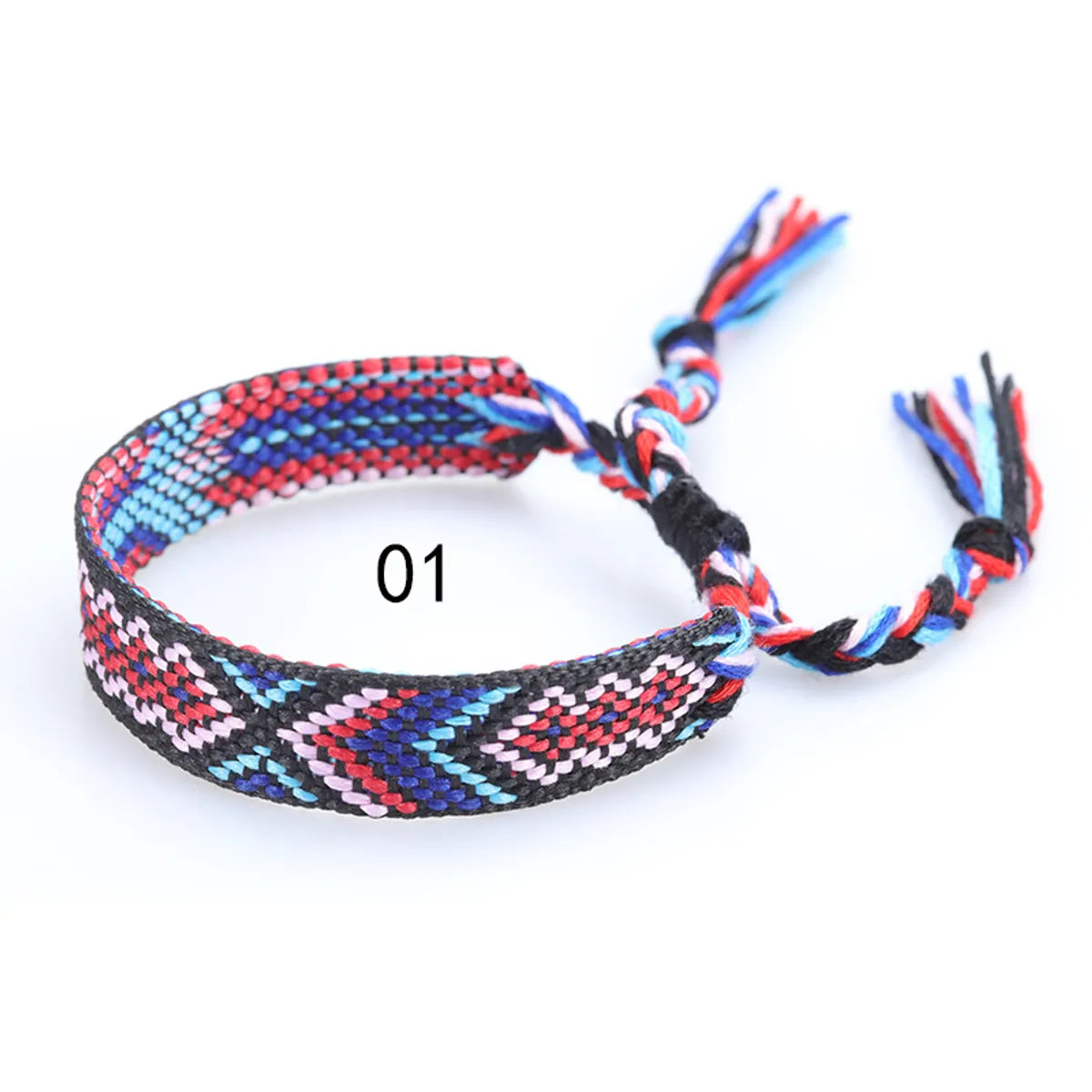 Simple Style Geometric Cloth Knitting Unisex Bracelets 1 Piece