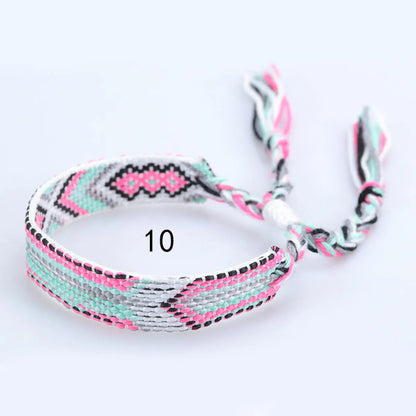 Simple Style Geometric Cloth Knitting Unisex Bracelets 1 Piece