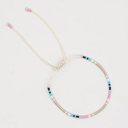 Simple Style Geometric Glass Wholesale Bracelets