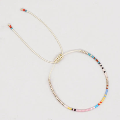 Simple Style Geometric Glass Wholesale Bracelets