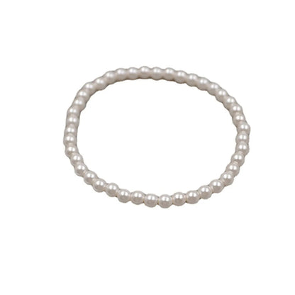 Simple Style Geometric Imitation Pearl Women's Bracelets