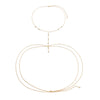 Simple Style Geometric Iron Wholesale Body Chain